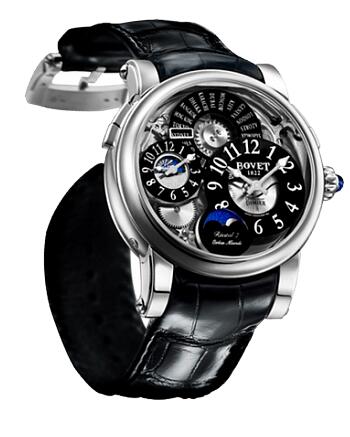 Bovet Dimier Recital 7 Orbis Mundi Moon Phase DTR7-WG-000-BA-01 Replica watch